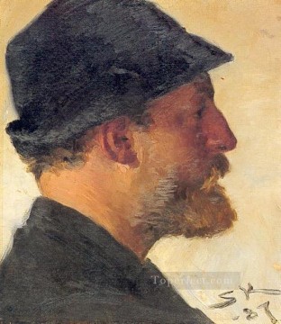 ペダー・セヴェリン・クロイヤー Painting - ヴィゴ・ヨハンセン 1887年 ピーダー・セヴェリン・クロイヤー